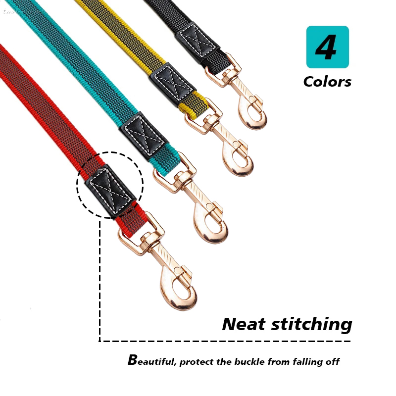 Lead Walking Leash Adjustable Nylon Dog Leash for Small Medium Large Dogs Outside Traning Dogs Training Rope Pet Accessories