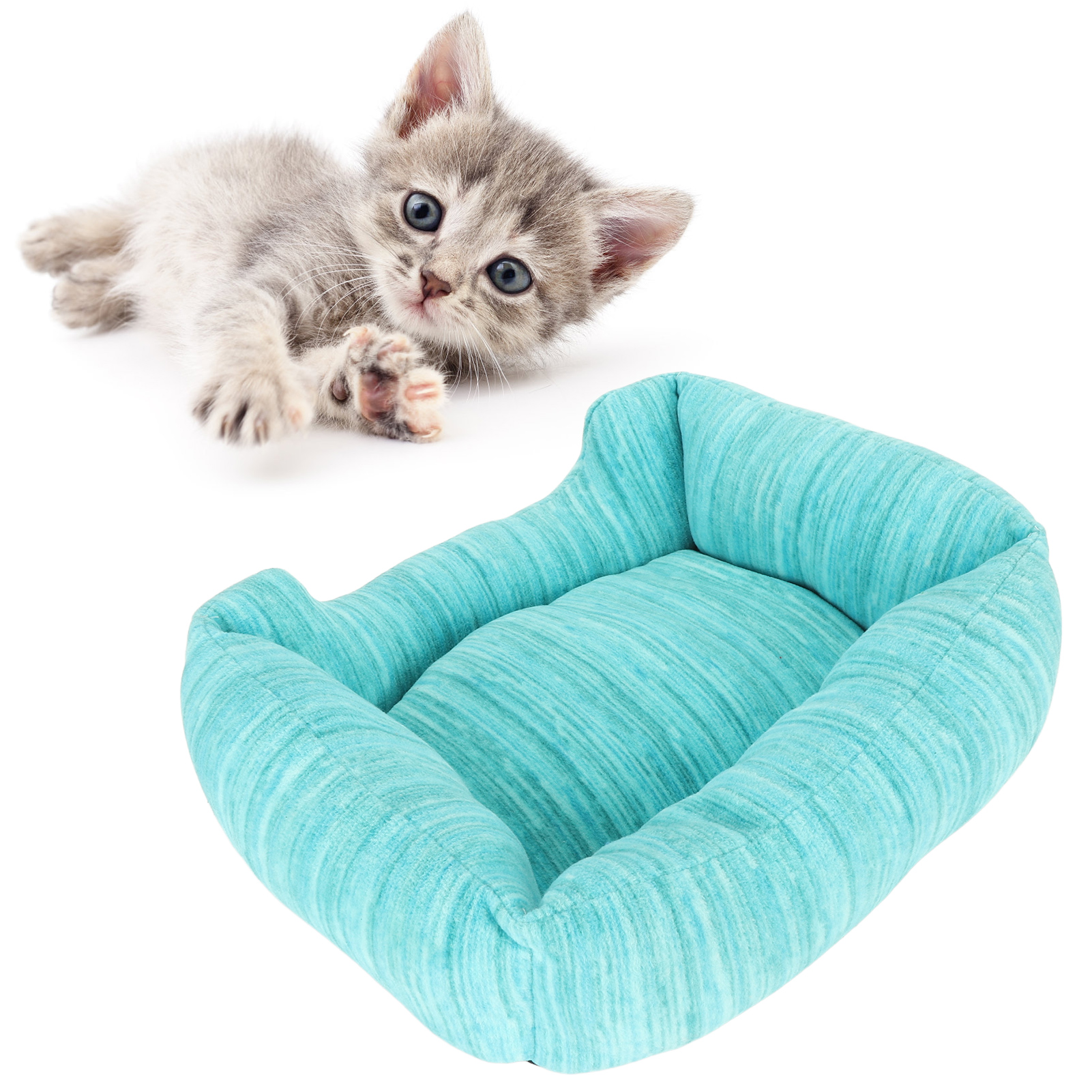 Soft Skin Friendly Flannel Sofa Bed for Puppy, Cat Cusion Bed, Sponge Padding, Sleeping Sofa for Relax Rest