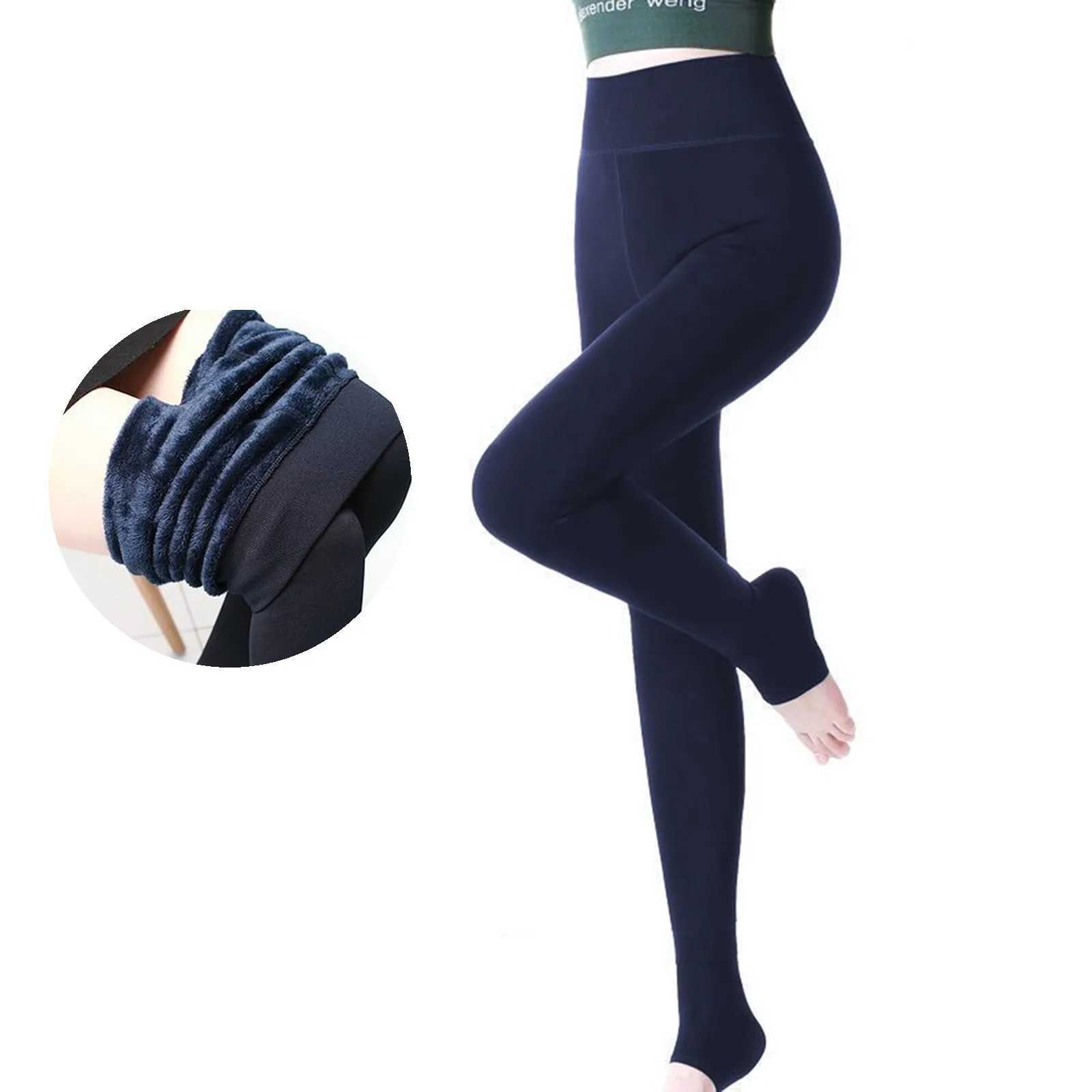 Women Legging Winter Extra Thick Warm Fleece Lined Thermal Stretchy Slim High Shorts Pack Womens Legging Leggings Full LengthX240914