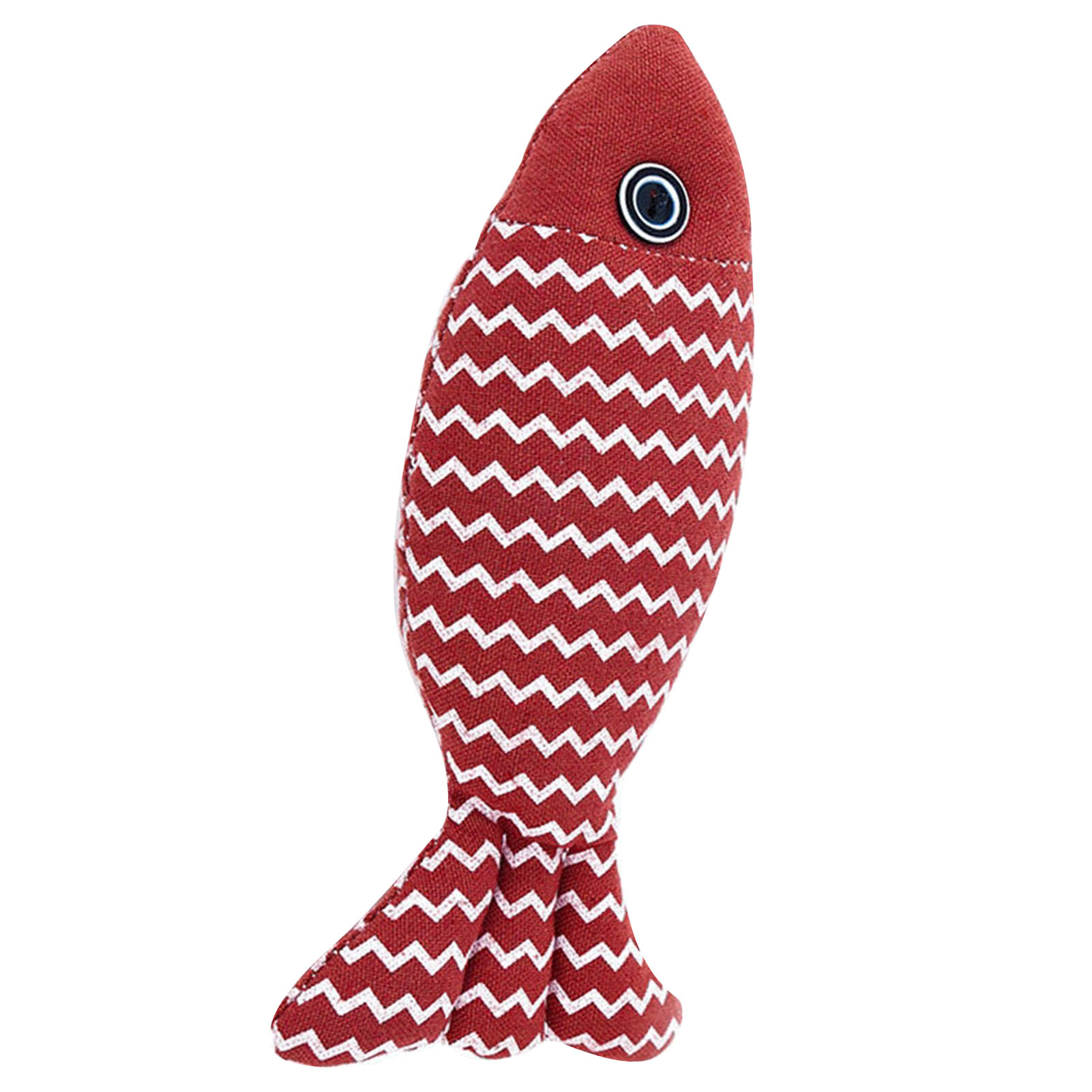 Fish Shape Cat Toy Simulation Boredom Relief Interactive Pet Catnip Fish Chewing Toy For Kitten