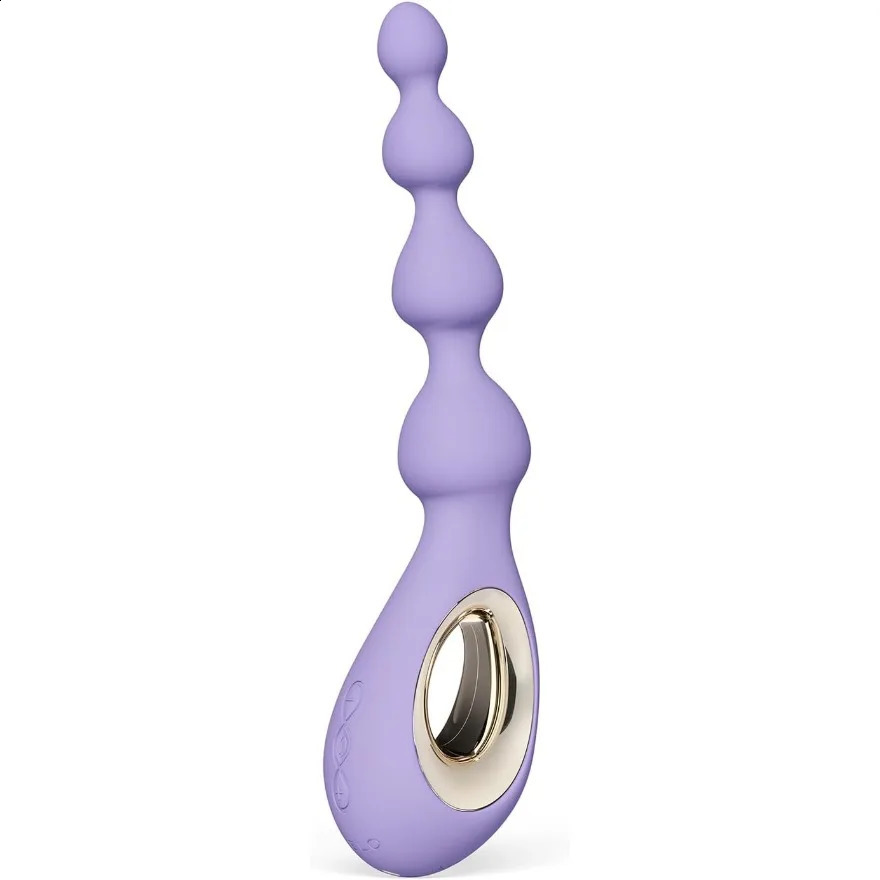 Soraya Beads Vibrating Anal Massager with BowMotion Technology and 8 Patterns Adult Toys 240711