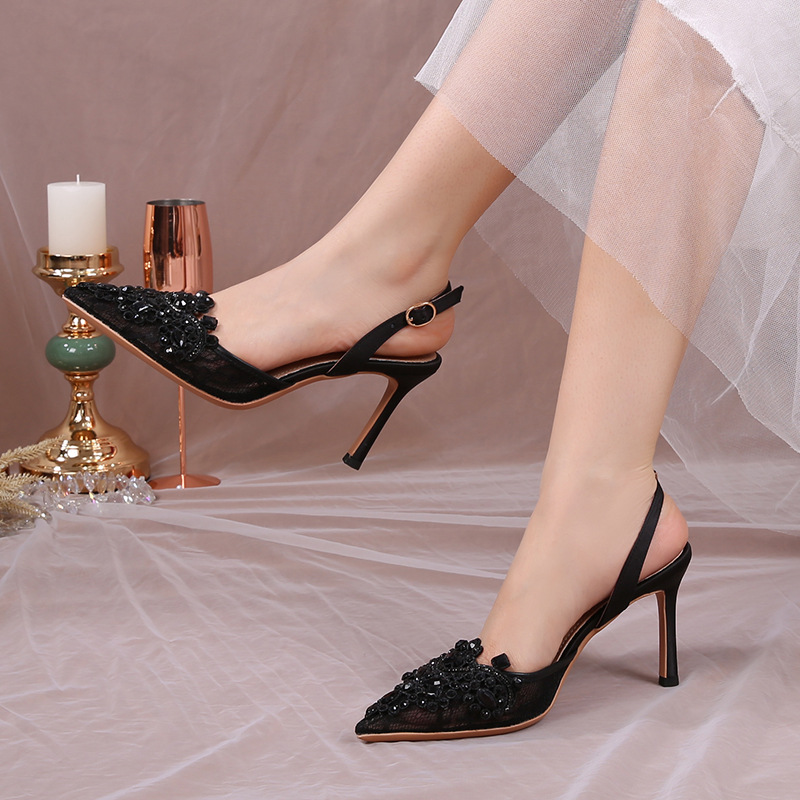 Summertime Women Shoes High Heels New Fashion margarite Anti-Slip Wear Resistance Hollow Out Buckle Strap Designer Sandals