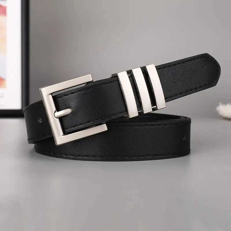 Belt for women with a high-end feel retro and minimalist Korean version paired with denim belt. 2024 new decorative and fashionX240914