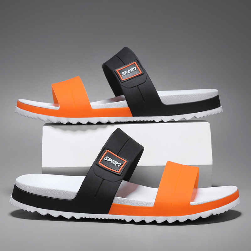 Fashion Men's Slippers Indoor Outdoor Sandals Beach Comfortable Slides Men Casual Shoes Flip-flops Mens Non-slip Home Slippers