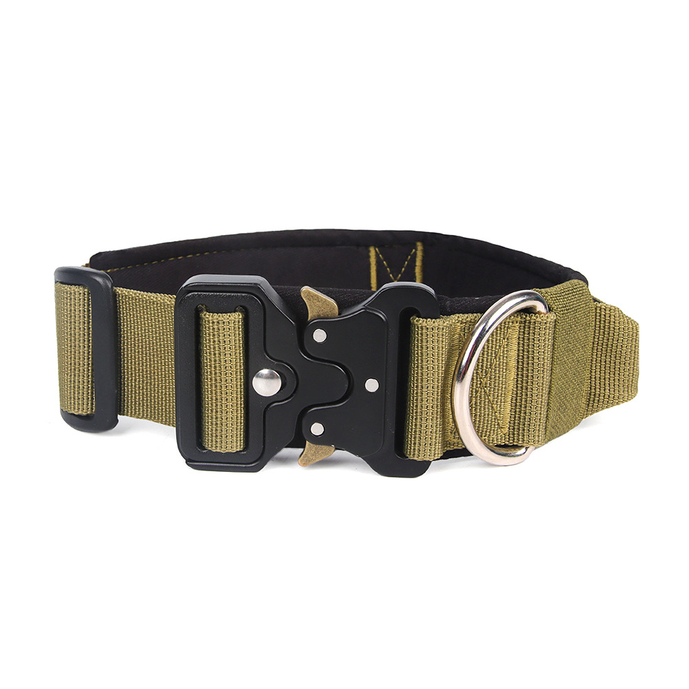 Strong Durable Tactical Collar Dog Tactical Collar and Leash Set for Dogs Outdoor Training