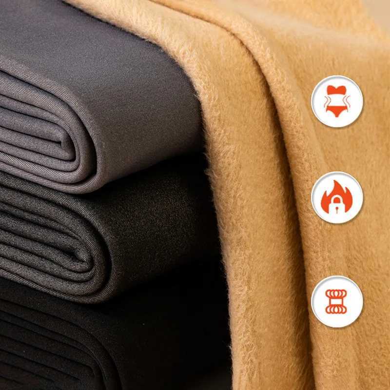 Women Fleece Tights Woman Warm Winter Pantyhose Sexy Translucent Stockings Thermal Elasticity Panty New Fashion Leggings FemaleX240914
