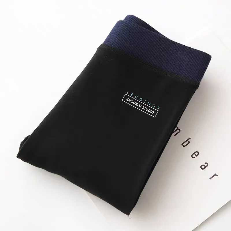 Winter Warm Leggings Women Cotton Sexy High Waist Seamless White Leggings Women XXL Black Pants Stretchy Athletic Tights 2022X240914