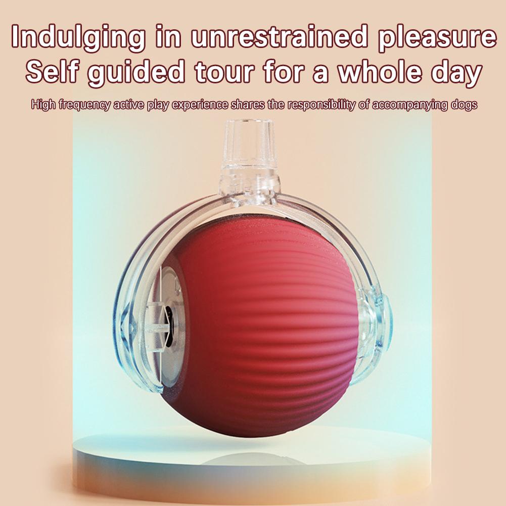 Smart Cat Toys Automatic Rolling Ball Fake Tail Rechargeable Electric Pet Interactive Toy Dog Cat Training Imitate Mouse Tail