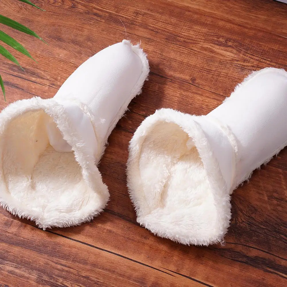 Hole Shoes Soft Plush Sleeve Cover Detachable Shoes Pad Washable Warm Fluffy Thick Insoles Replacement For Croc Slippers 240914