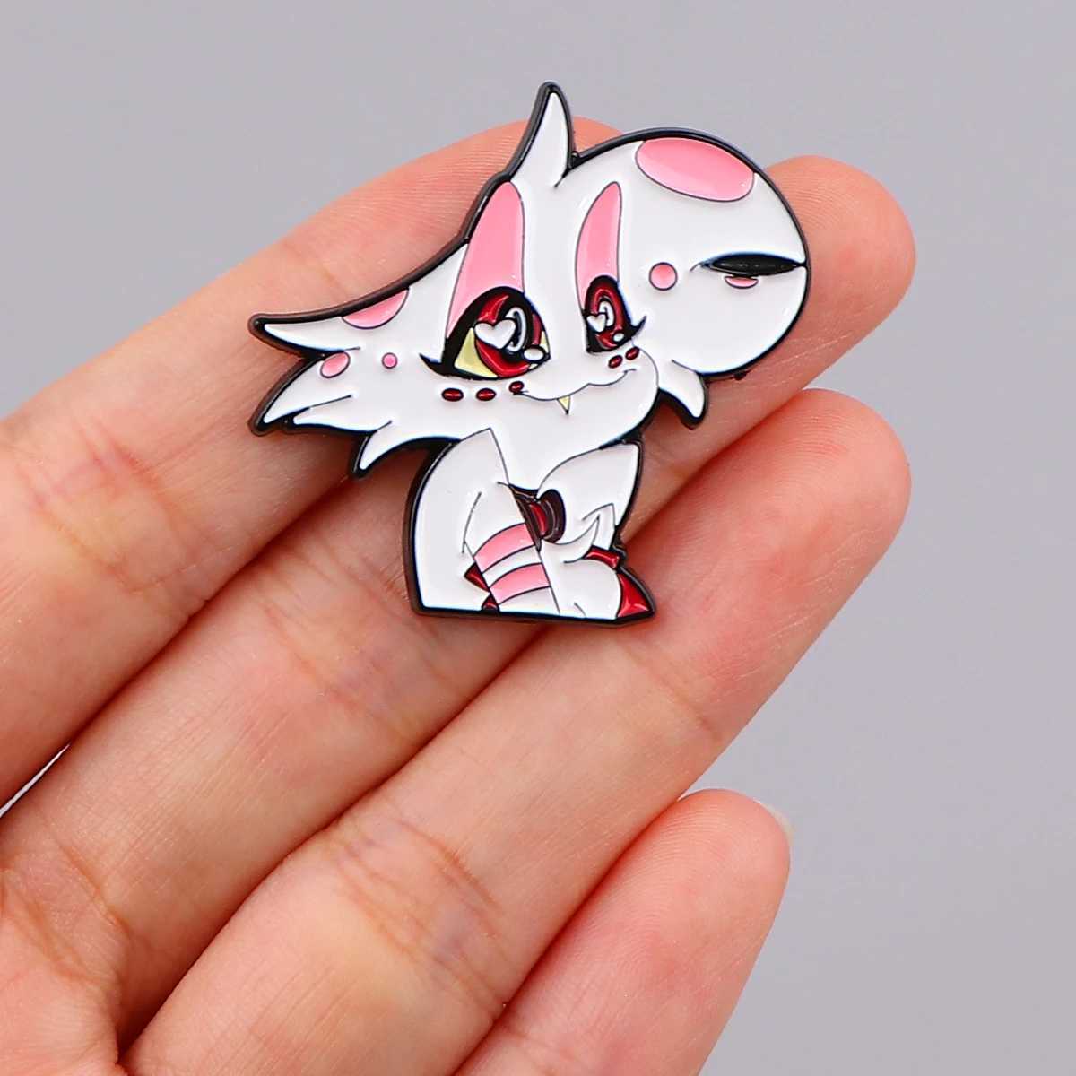 Funny Duck Metal Enamel Pins Cartoon Angel Brooches for Women Men Lapel Pin Backpack Bags Badges Kids GiftsX240914