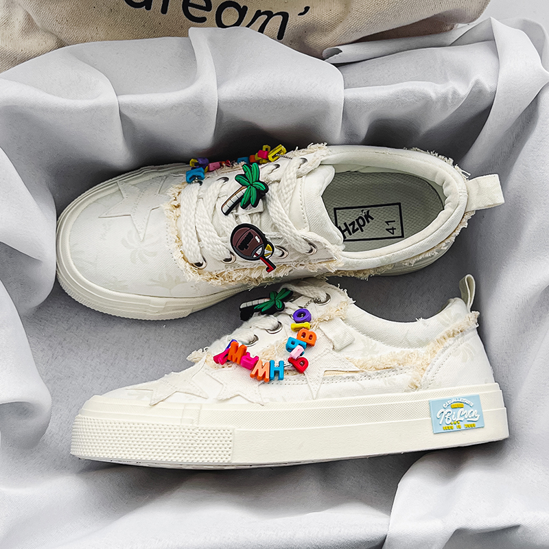 Skateboard Street Shoes Men Casual Sneakers Footwear Walking Travel Hip-hop Shoes Luxury Student Original Vulcanize Sneakers