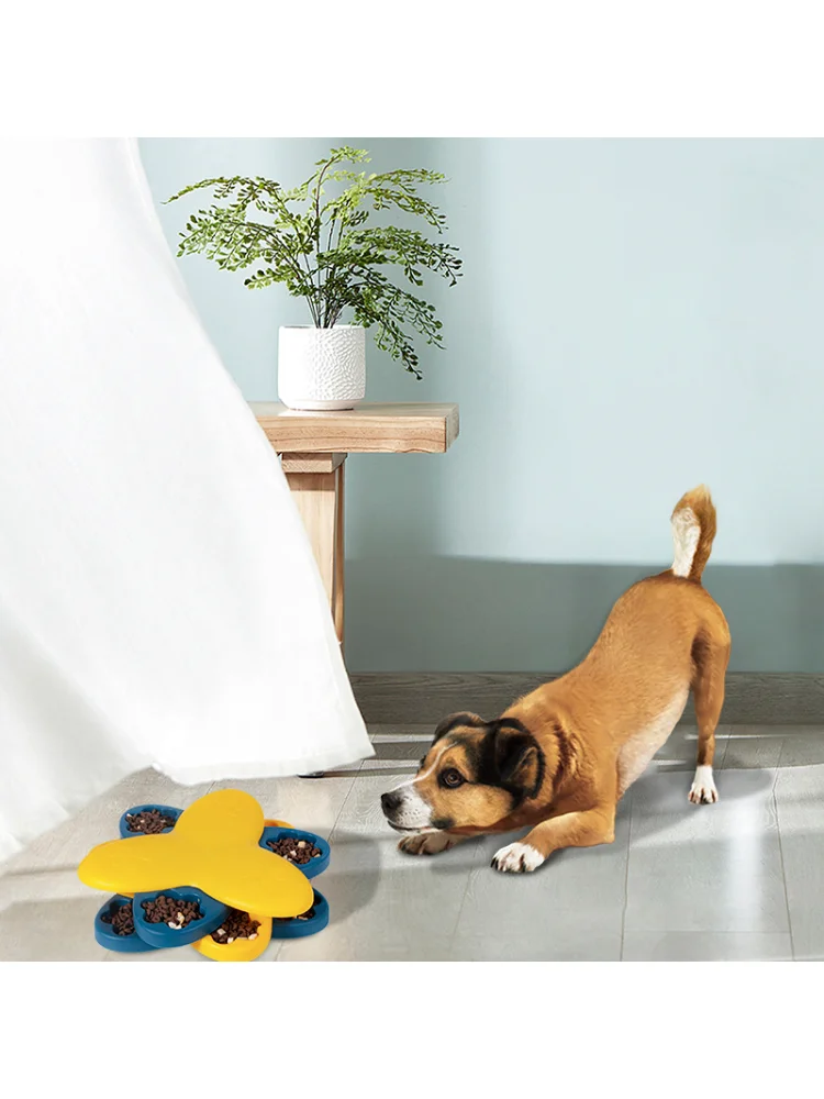 Dog Puzzle Toys Slow Feeder Interactive Increase Puppy IQ Food Dispenser Slowly Eating NonSlip Bowl Pet Cat Dogs Training Game