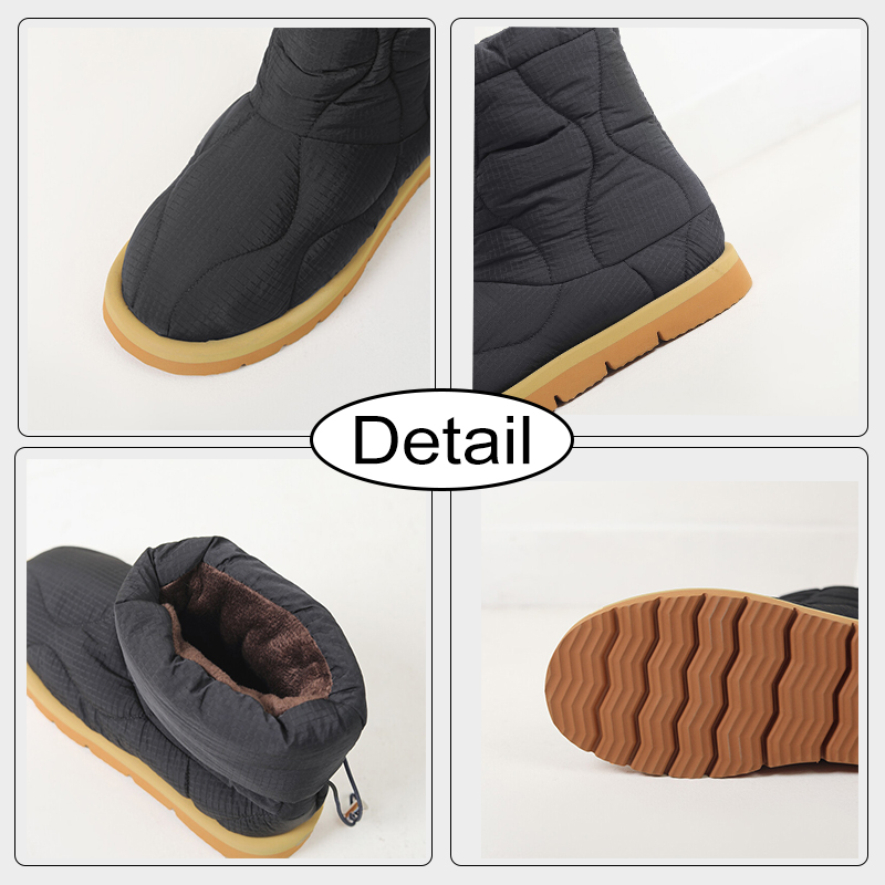 JOZHAMTA Size 33-43 Women Snow Platforms Round Toe Confortable Casual Outdoor Ladies Ankle Boots Winter Warm Shoes Woman