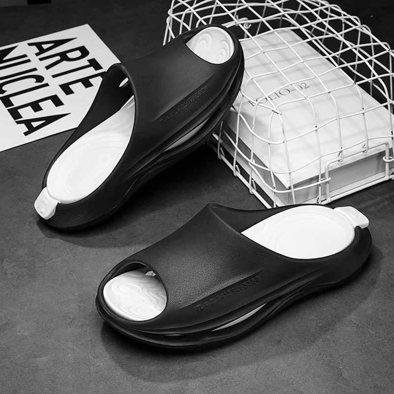 Fashion Men's Slippers Indoor Outdoor Sandals Beach Comfortable Soft Slides Men Casual Shoes Flip-flops Men Women Home Slippers