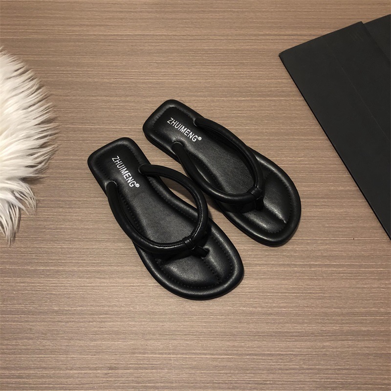 Slippers Shoes Flat Rubber Flip ps Slides Low Summer Clogs New Woman Pantofle Hawaiian Sier Designer Beach 2024 PU Fabri 8e1c