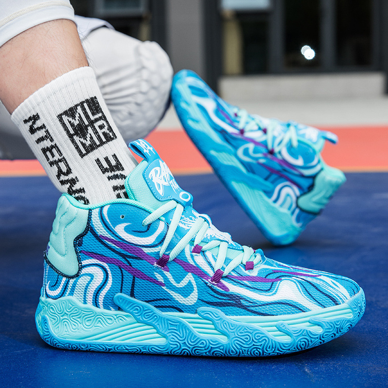 New Basketball Shoes Men Breathable Comfortable Sneakers Training Sports Basketball Sneakers Women Shoes