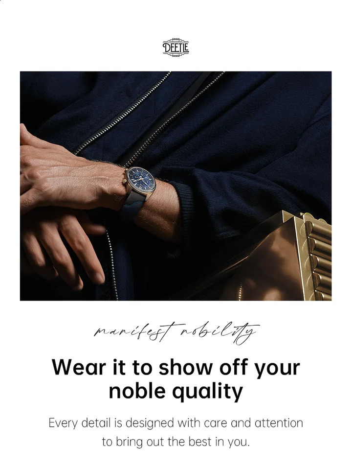 Maikes- Original Double Color Watch Band Quick Release Handmade Top Full Grain Leather Strap 20mm 21mm 22mm 240906