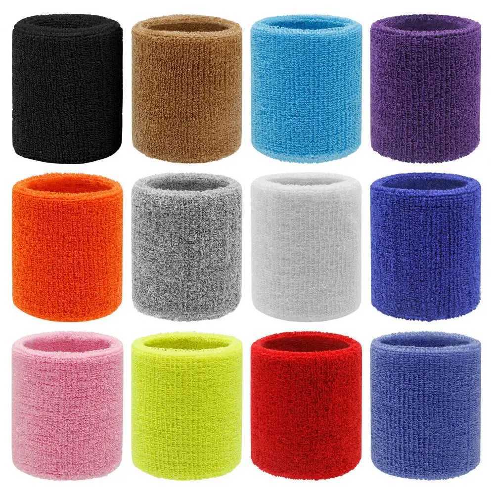 Wrist Support Towel Sports Wristbands Tennis Sweat Bands Basketball Volleyball Wrist Guard Quick Dry Athletic Exercise Wrist Brace Sweatbands z240913