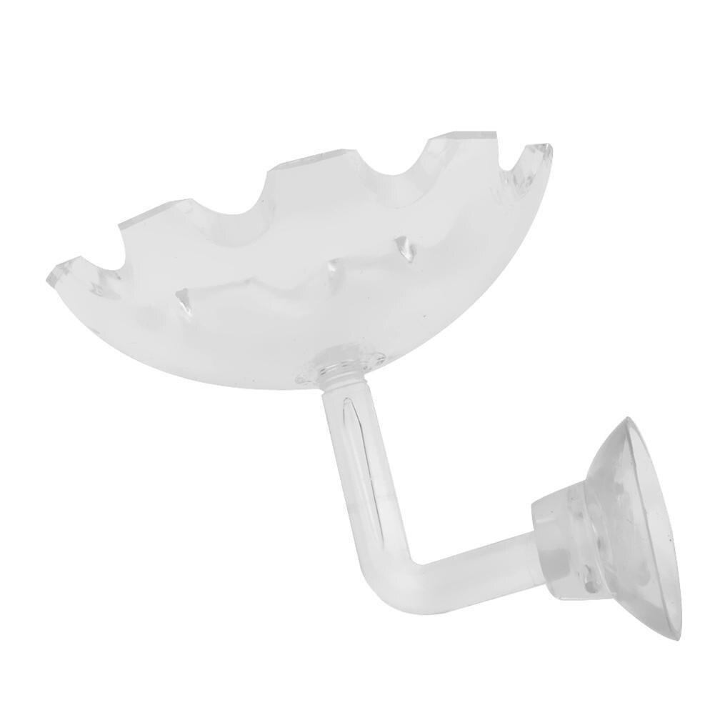 Shrimp Feeding Dish Shrimp Feed Dish Aquarium Fish Tank Shrimp Food Feeder Clear Glass Feeding Tube Dish Suction
