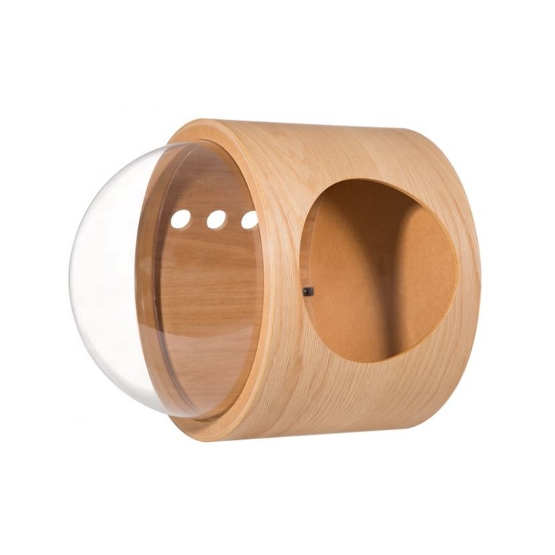 Spaceship Gamma Pet Bed for Cat and Dog, Window Perch, Tree Made of Wood, Wall Mounted, Indoor Cat, DIY Mansion Cat accessories