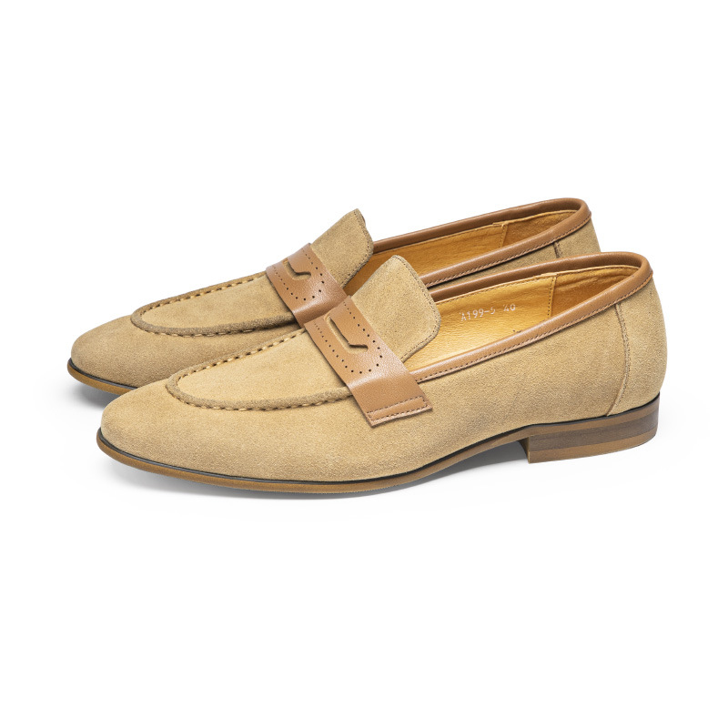 Best Suede Leather Men Loafers Black Designer Style Fashion Casual Slip-on Socks Driver Comfort Wedding Walking Shoes