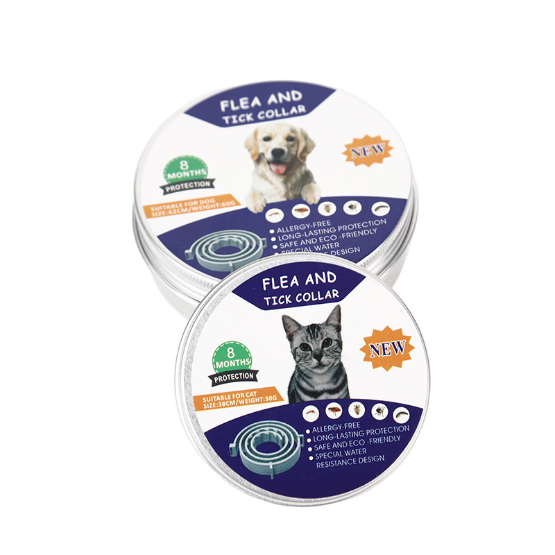 Flea and Tick Collar for Cats Puppies with Comfort Technology,Soft Flexible Flea Tick Prevention Protection Antiparasitic Collar