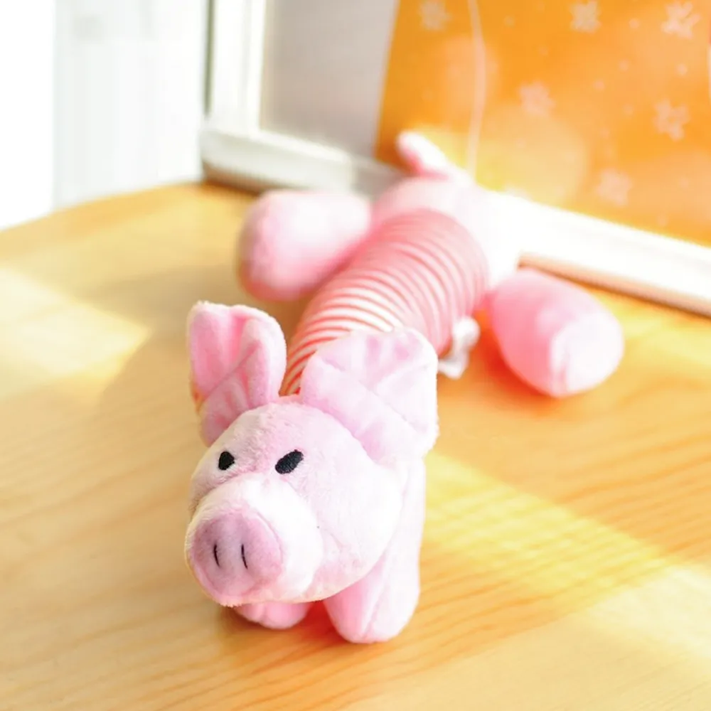 Pet Dog Toy Squeak Plush Toy For Dogs Supplies Puppy Pet Sound Funny Chew Molar Cute Pets Supplies Dog Training Toys