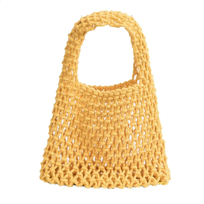 Home>Products>Colorful Cotton Rope Handbags>Hollow Mesh Bags>Woven Fish Bags 240913