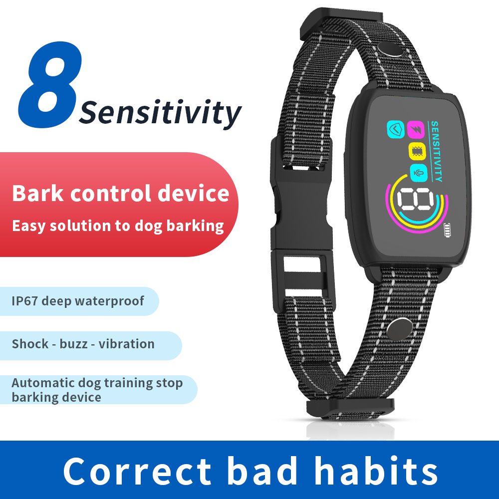 Automatic barking stopper, anti-barking dog, pet smart barking stopper, electric shock collar, dog training tool