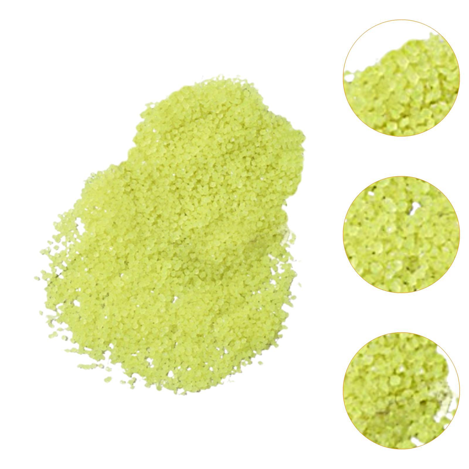2000Pcs Glow Rocks Colourful Shiny Multi-scenario 3-5mm Fluorescent Gravel Luminous Stones for Decor DIY Potted Plant Fish Tank