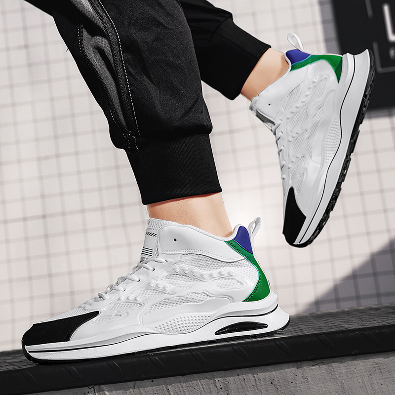 New 2024 for Men Sneaker Summer Breathable Mesh Casual Sport Shoes Comfortable High Tops Trainers 2d55 Comtable