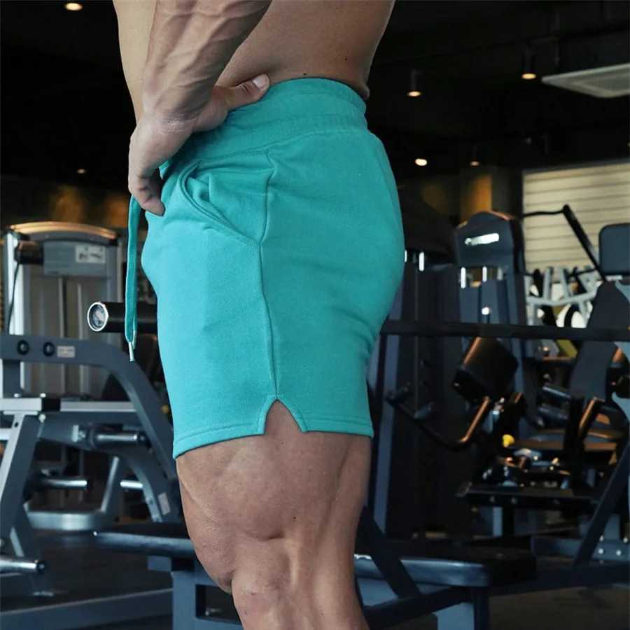 Men Training Shorts Casual Shorts Men Sportswear jog Cotton Shorts Fitness Gym Men Shorts Y240914