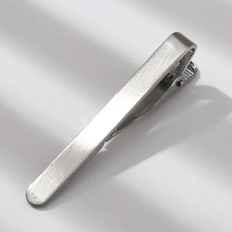 New Mens Tie Clips Personality U Shape Matte Brushed Fashion Trendy Tie-Clip Rose Gold Color Business WeddingX240914