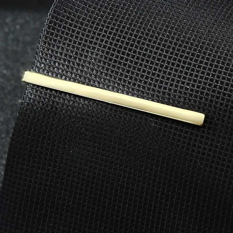 30MM*5.2CM Simple Fashion Tie Clips New Mens Wedding Accessories Daily Business Banquet OL Style Suit Clip Men Jewelry GiftX240914