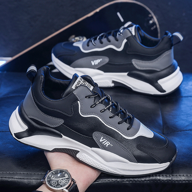 Men Sports Shoes Fashion Breathable Running Shoes Sneakers Athleisure Style Versatile Free shipping
