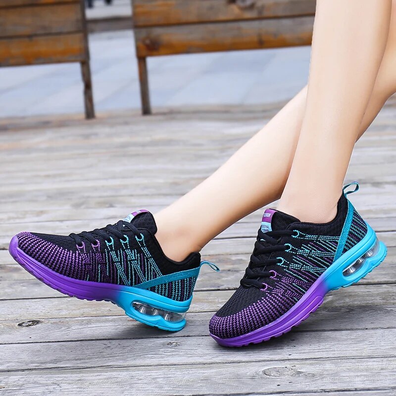Women Shoes Casual Sneakers For Women Jogging Walking Shoes Comfortable Air Cushion Tennis