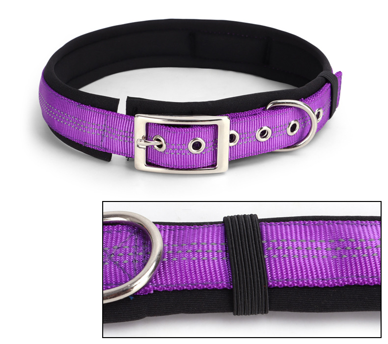 Personalized Custom Dog Collars,Nylon Pet Collars Free Engraved Name Tag Prevent Getting Lost Suitable for Medium and Large Dogs