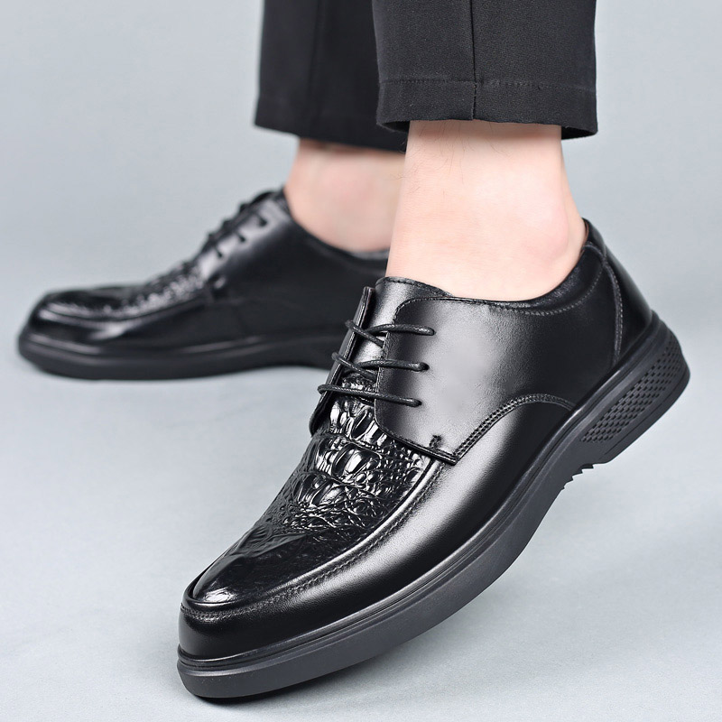 Black 2023 Handmade Genuine Leather Dress Fashion Party And Wedding Loafers Casual Men Driving Shoes 70ed