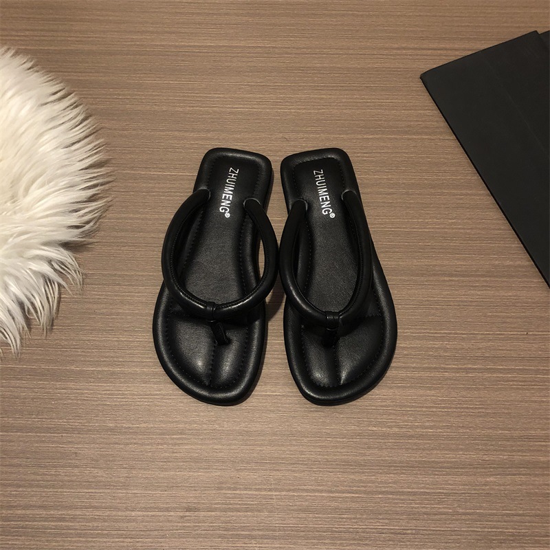 Slippers Shoes Flat Rubber Flip ps Slides Low Summer Clogs New Woman Pantofle Hawaiian Sier Designer Beach 2024 PU Fabri 8e1c