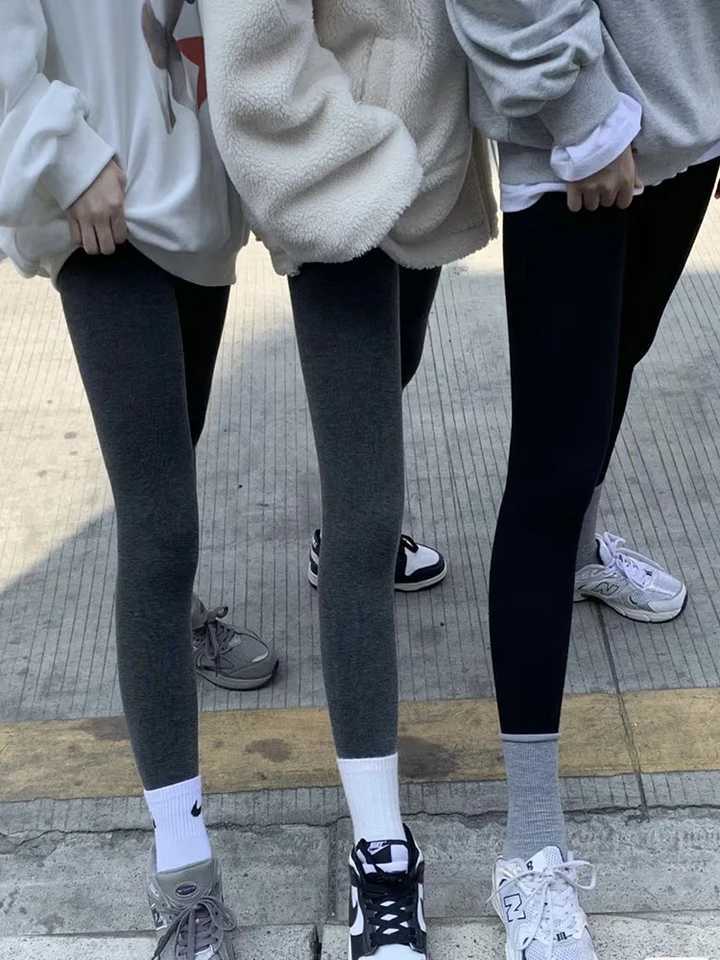 Winter Thicken Fur Winter Leggings For Women Warm Leggins Solid Color Velvet Leggins High Waist Leggings Stretchy LeggingsX240914