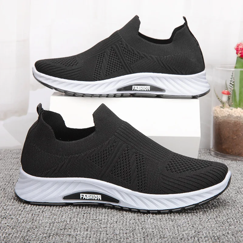 2023 Men Summer Mesh Breathable Shoes Lightweight Sneakers Men Fashion Casual Walking Shoes Mens Loafers Zapatillas Hombre