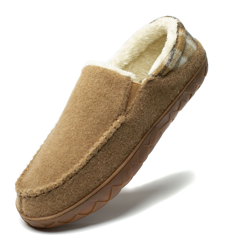 Plush Men Slipper Winter Warm House Indoor Shoes Sneaker Waterproof Soft Thick Sole Slides Casual Fashion Cotton Slipper for Men