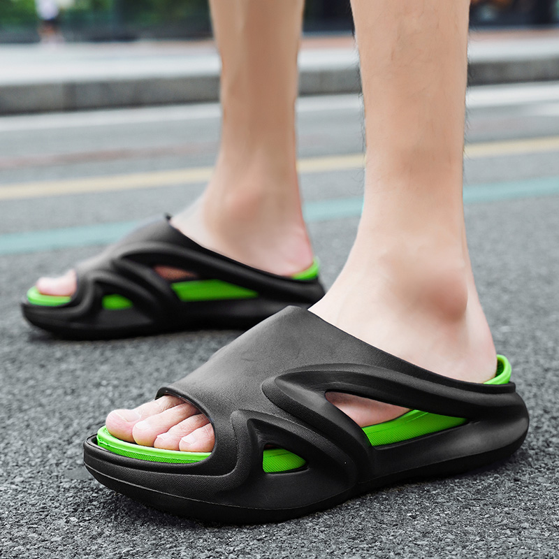 Brand Men Women Slippers Indoor Outdoor Sandals Beach Soft Thick Sole Slides Casual Shoes Mens Flip-flops Home Slippers Slides