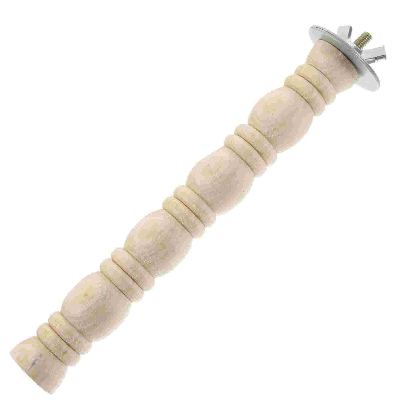 Bird Toy Stand Wood Branches Perches Parakeet Cage Accessories Toys Parrot Cages