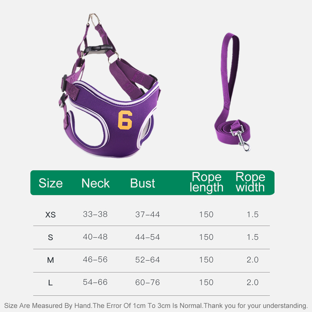 Pet Reflective Breathable Soft No Pull Puppy Choke Free Over Head Sports Vest Ventilation Harness for Puppy Medium Large Dogs