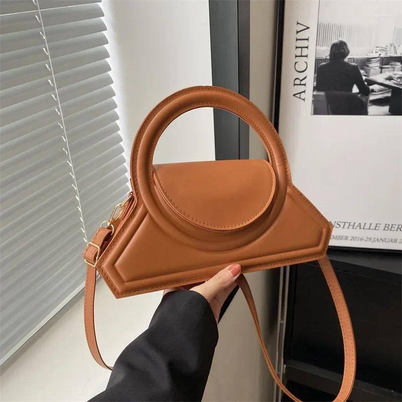 3 Totes Bao Fashion Handbag 2024 Spring Foreign Solid Color Shoulder Crossbody Bag Small Square Women 4