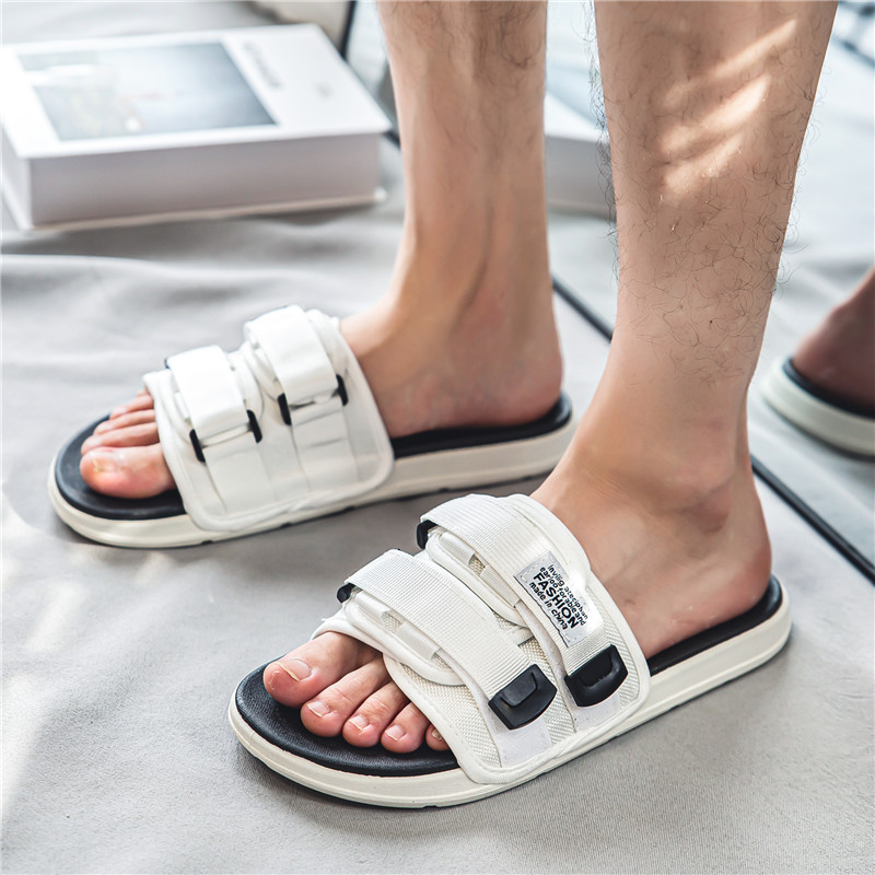 2023 Fashion New Men Slippers Outdoor Sandals Beach High Quality Casual Shoes Mens Slides Women Flip-flops Indoor Slippers
