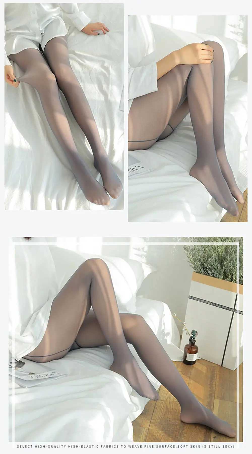 Extra Big Size Leggings Women Tights Winter Warm Fleece Lined Leggings Thick Velvet Tights Thermal tight Pants Dady PantyhoseX240914