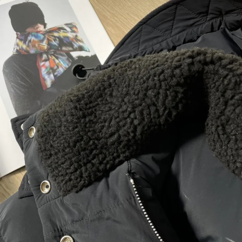 Autumn and winter womens hooded down jacket Y2K casual jacket ultra-thin fit waist belt warm fashion clothing single-layer womens jacket 240914