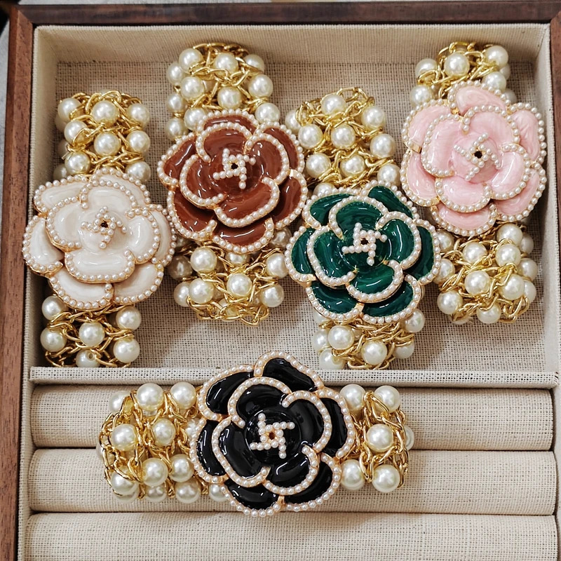 Trendy Starfish Flower Elastic Pearl Bracelet Bangle Jewelry For Women Party Gift 240914